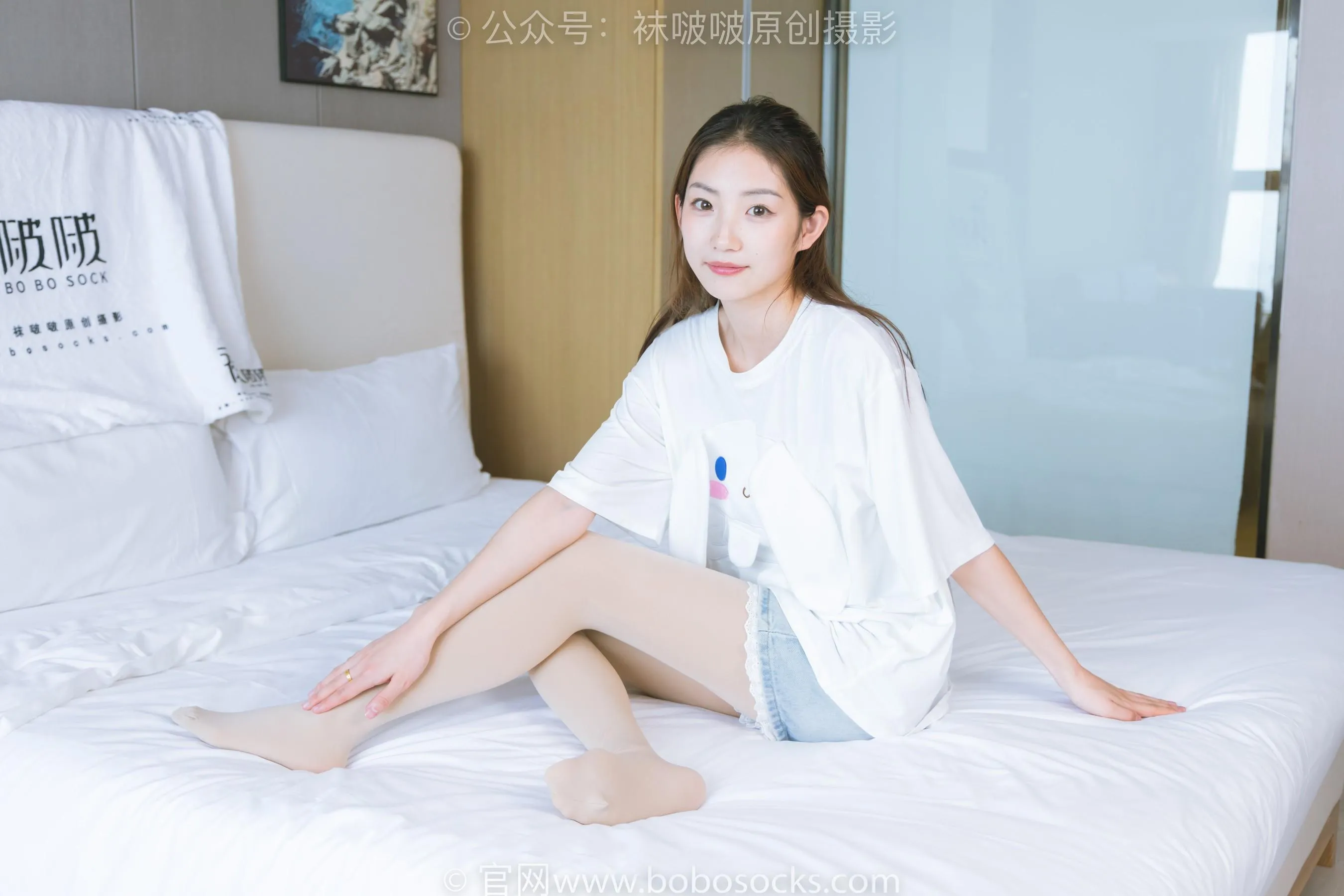 [BoBoSocks袜啵啵]NO.228 小沫-板鞋、厚肉丝、裸足 [90P]插图